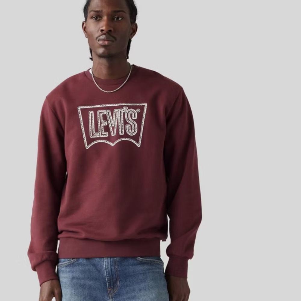 Levi's Burgundy Sweater
